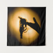 Spirituelle Rosary Beads Tasbeeh Tapestory Wandteppich (Vorderseite)