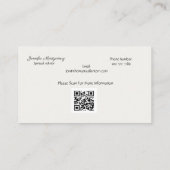 Spirituelle spirituelle Heilung Visitenkarte (Rückseite)