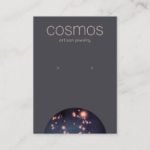 Spirituelle Sterne erwischen Juwelierhalter Visitenkarte