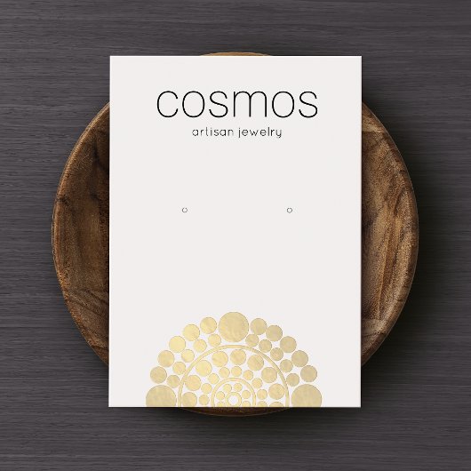 Spirituelle Sterne erwischen Juwelierhalter Visitenkarte