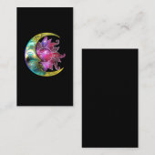 Spirituelle Sun Moon Galaxie Visitenkarte (Vorne/Hinten)