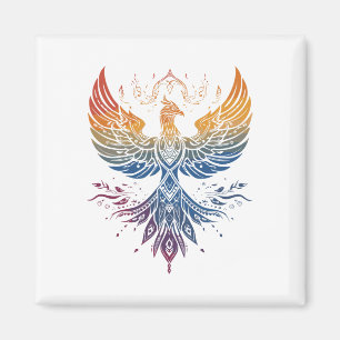 Spirituelle Symbole und heilige Geometrie, ein Far Magnet