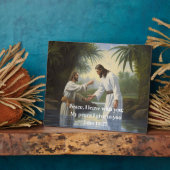 Spirituelle Taufe Plaque Fotoplatte (Seite)