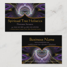 Spirituelle Tree Holistic Business Cards