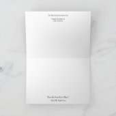 Spirituelle White Buffalo Feine Karte (Innenseite)