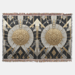 Spirituelle Yantra Throw Blanket Decke