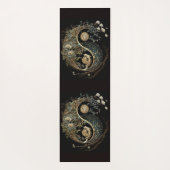 Spirituelle Yin- und Yang-Meditation Yogamatte (Rückseite)