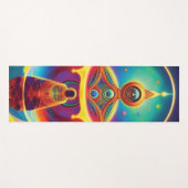 Spirituelle Yoga Mat Yogamatte (Vorderseite (Horizontal))