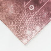 Spirituelle Yoga Meditation Zen Farblich Fleecedecke (Ecke)