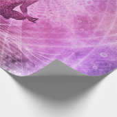 Spirituelle Yoga Meditation Zen Farblich Geschenkpapier (Ecke)