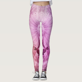 Spirituelle Yoga Meditation Zen Farblich Leggings