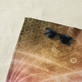 Spirituelle Yoga Meditation Zen Farblich Strandtuch (Beispiel)