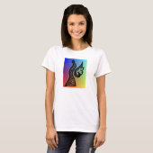 Spiritueller Aufstieg Inspirierender Glaube und Wa T-Shirt (Vorne ganz)
