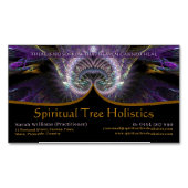 Spiritueller Baum Magnetische Visitenkarte (Vorderseite)