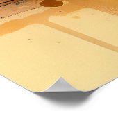 Spiritueller Buddha Poster (Ecke)