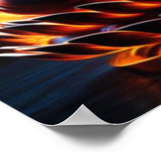 Spiritueller Buddha Poster (Ecke)