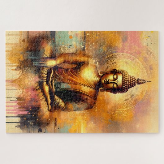 Spiritueller Buddha Puzzle (Horizontal)