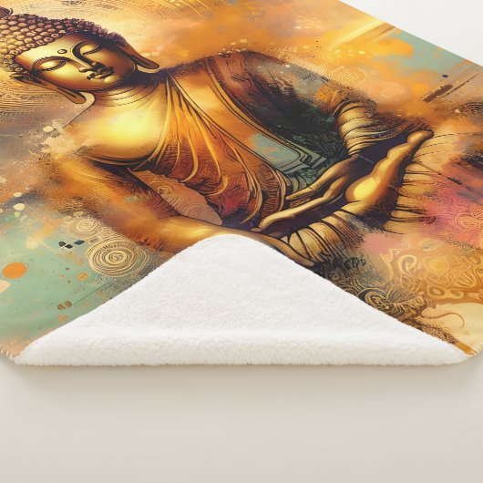 Spiritueller Buddha Sherpadecke (3/4)