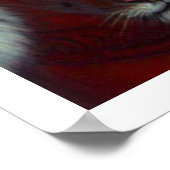 spiritueller Buddha und Elefant Poster (Ecke)