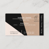 Spiritueller Coach | Heiler | Therapeut Visitenkarte (Vorderseite)