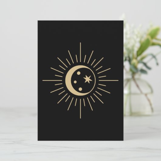 Spiritueller Crescent Moon (Stehend Vorderseite)