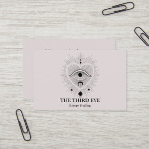 Spiritueller Energie Heiler Reiki Visitenkarte