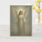 Spiritueller Engel Karte (Gelbe Blume)