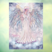 Spiritueller Engel oder von Renee Lavoie himmlisch Fensteraufkleber (Blatt 3)