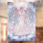 Spiritueller Engel oder von Renee Lavoie himmlisch Fensteraufkleber (Blatt 2)