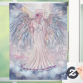 Spiritueller Engel oder von Renee Lavoie himmlisch Fensteraufkleber (Zuhause)