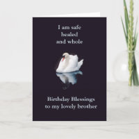 Spiritueller Geburtstagskartenbruder oder ADD RELA