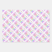 Spiritueller Gott ist Liebe, Glauben und gesegnet Geschenkpapier Set (Vorderseite 2)