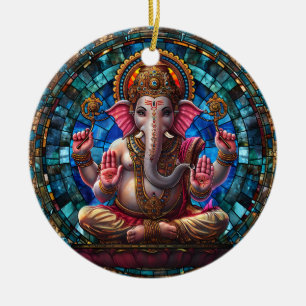 Spiritueller Hindu Deity Schlüsselanhänger Religiö Keramik Ornament