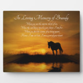 Spiritueller Individuelle Name Fotoplatte (Vorderseite)