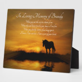 Spiritueller Individuelle Name Fotoplatte (Seite)