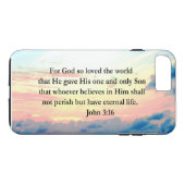 SPIRITUELLER JOHN 3:16 FOTO Case-Mate iPhone HÜLLE (Rückseite (Horizontal))