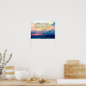 SPIRITUELLER JOHN 3:16 FOTO POSTER (Küche)