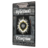 Spiritueller Kompass Klemmbrett (Links)