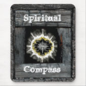 Spiritueller Kompass Mousepad (Vorne)