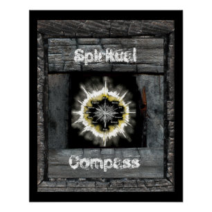Spiritueller Kompass Poster