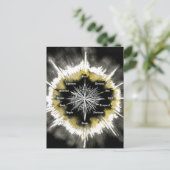 Spiritueller Kompass Postkarte (Stehend Vorderseite)