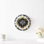 Spiritueller Kompass Runde Wanduhr (Zuhause)