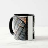 Spiritueller Kompass Tasse (Vorderseite Links)