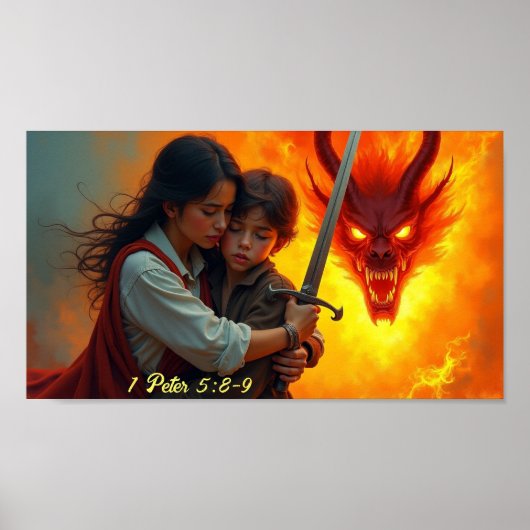 Spiritueller Krieg Poster (Vorne)