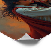 Spiritueller Krieg Poster (Ecke)