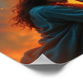 Spiritueller Krieg Poster (Ecke)