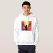 Spiritueller Man Mens Hoodie (Vorne ganz)