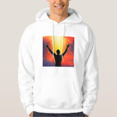 Spiritueller Man Mens Hoodie (Vorderseite)