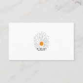 Spiritueller Mentor Guide | Basiskarte der Info-Ge Visitenkarte (Rückseite)