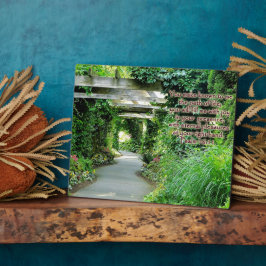 Spiritueller Pfad Inspirationsebene Fotoplatte